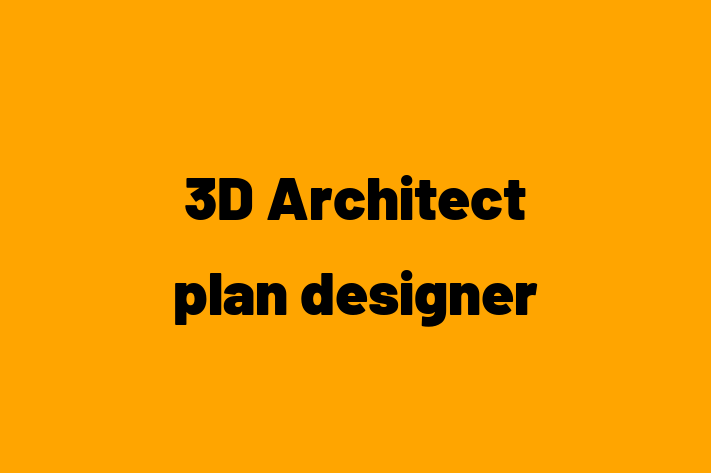 3D Architect plan designer