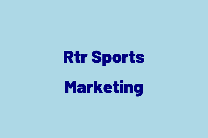 Rtr Sports Marketing