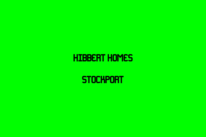 Hibbert Homes Stockport