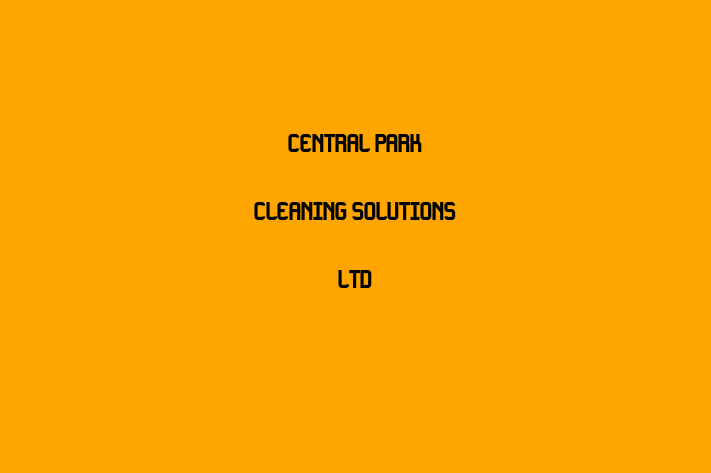 Central Park Cleaning Solutions Ltd