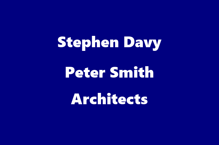 Stephen Davy Peter Smith Architects