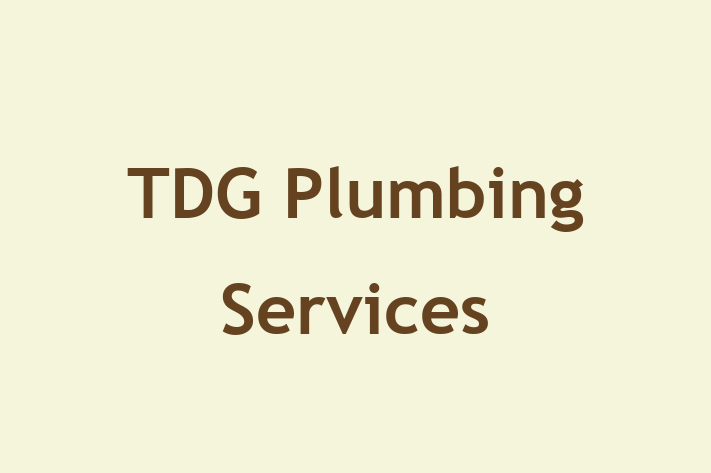 TDG Plumbing Services