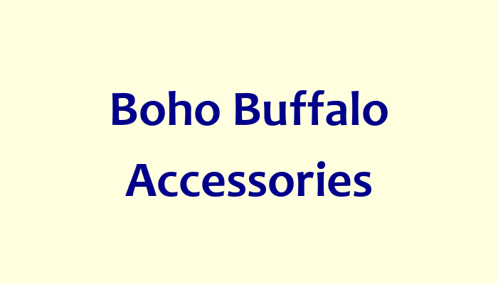 Boho Buffalo Accessories