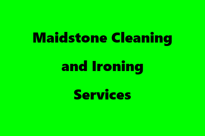 Maidstone Cleaning and Ironing Services