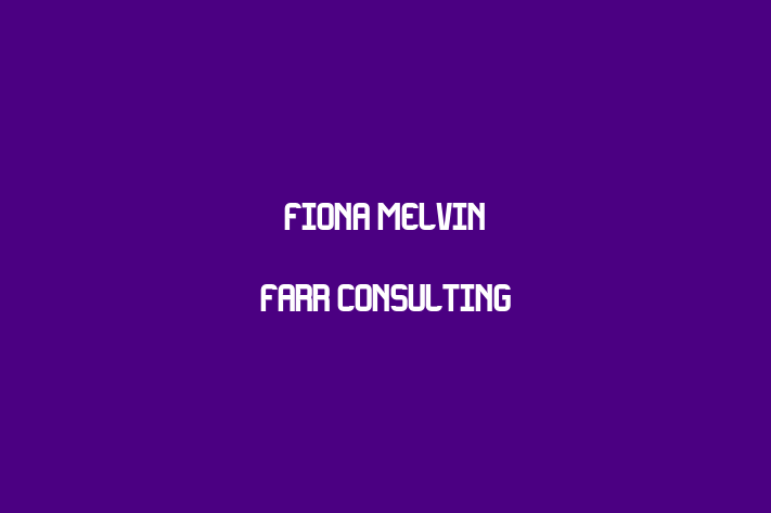 Fiona Melvin Farr Consulting