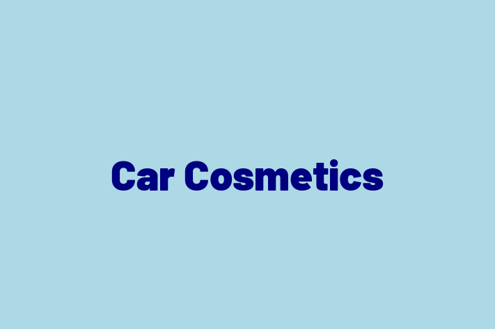 Car Cosmetics