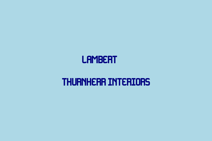 Lambert & Thurnherr Interiors