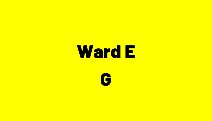 Ward E G