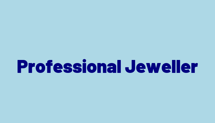 Professional Jeweller