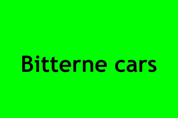 Bitterne cars