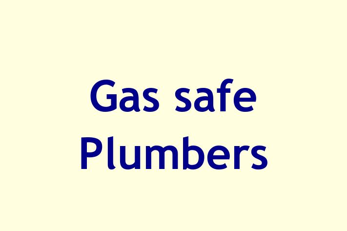 Gas safe Plumbers