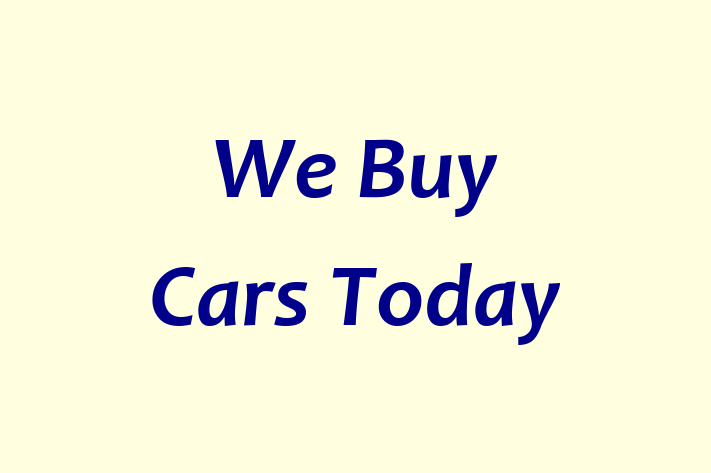 We Buy Cars Today