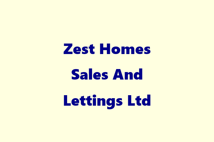 Zest Homes Sales And Lettings Ltd