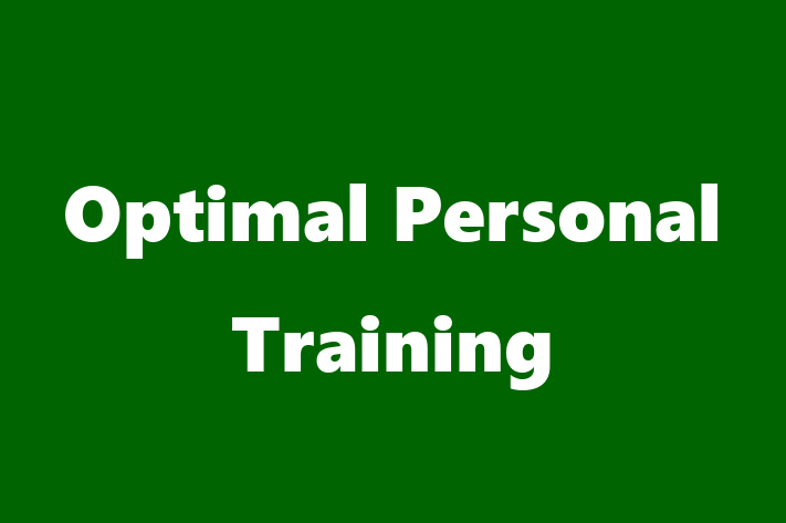 Optimal Personal Training