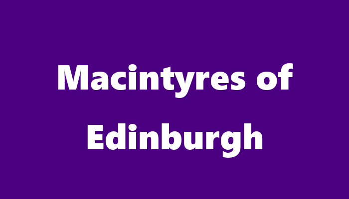 Macintyres of Edinburgh