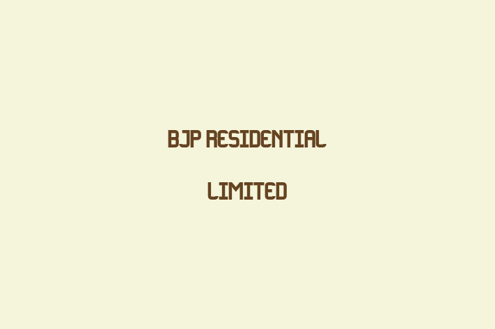 Bjp Residential Limited