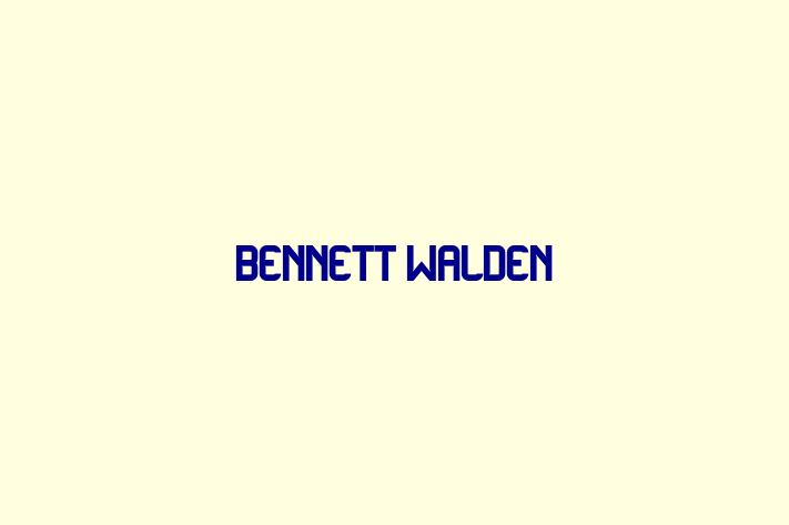 Bennett Walden