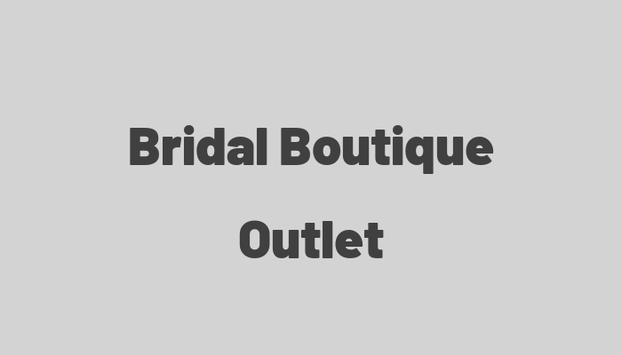 Bridal Boutique Outlet