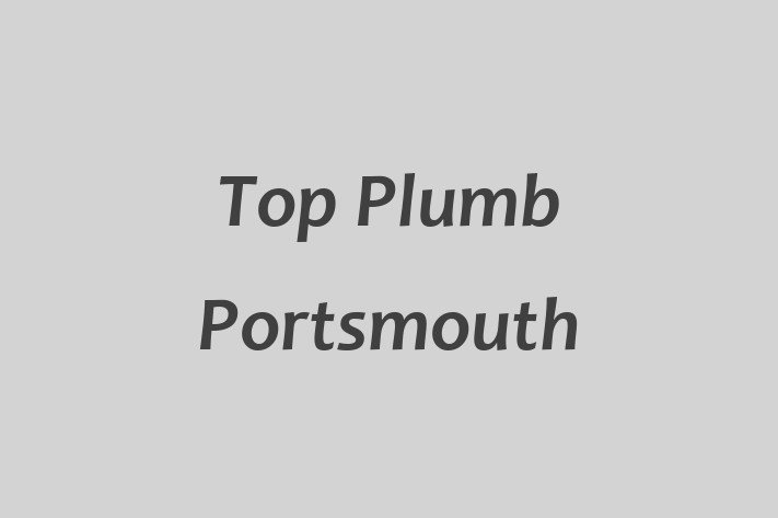 Top Plumb Portsmouth