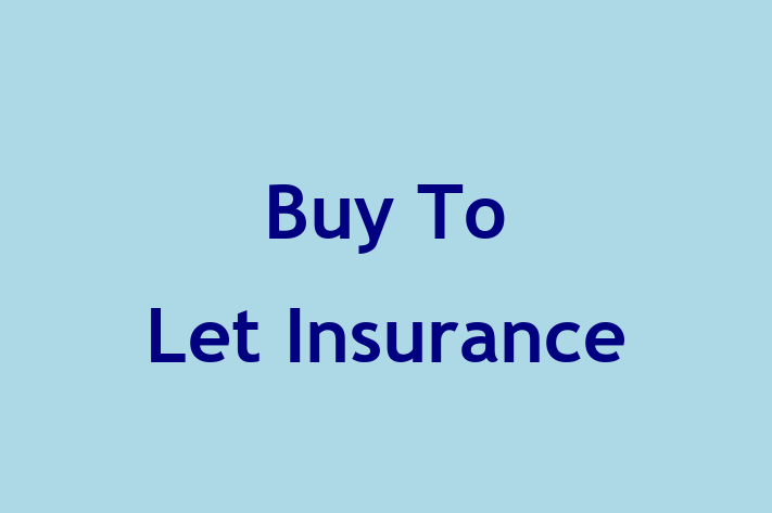 Buy To Let Insurance