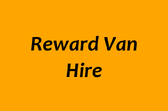 Reward Van Hire