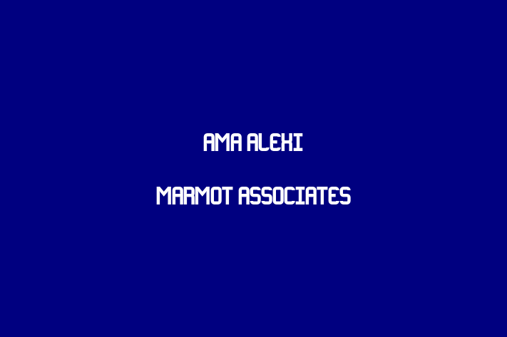 AMA Alexi Marmot Associates