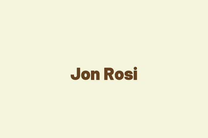 Jon Rosi