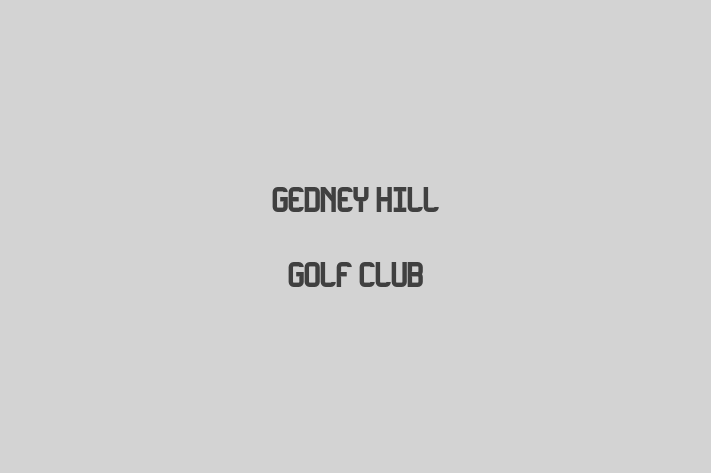 Gedney Hill Golf Club