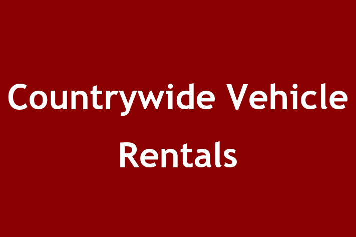 Countrywide Vehicle Rentals