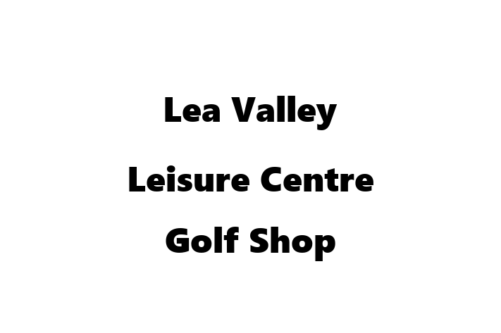 Lea Valley Leisure Centre Golf Shop