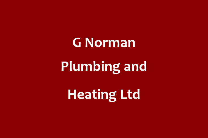 G Norman Plumbing and Heating Ltd