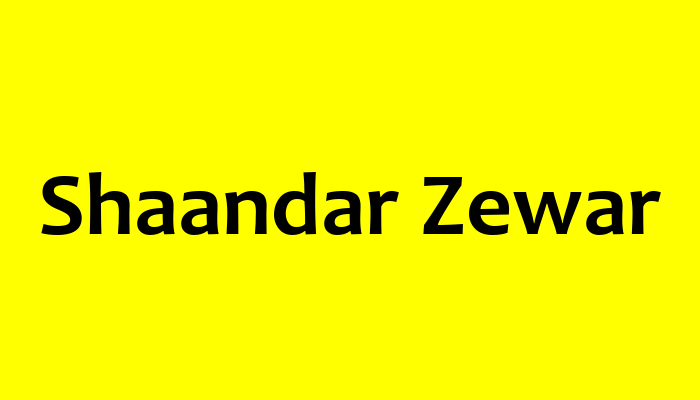 Shaandar Zewar