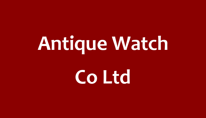 Antique Watch Co Ltd