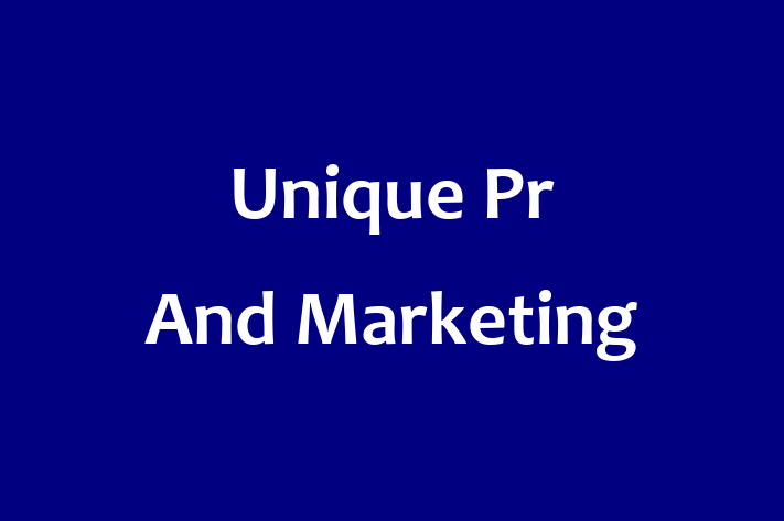 Unique Pr And Marketing