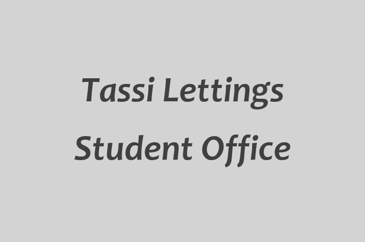 Tassi Lettings Student Office