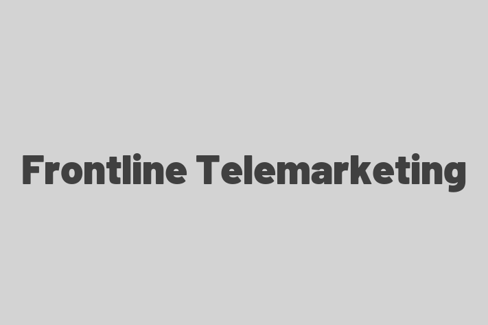 Frontline Telemarketing