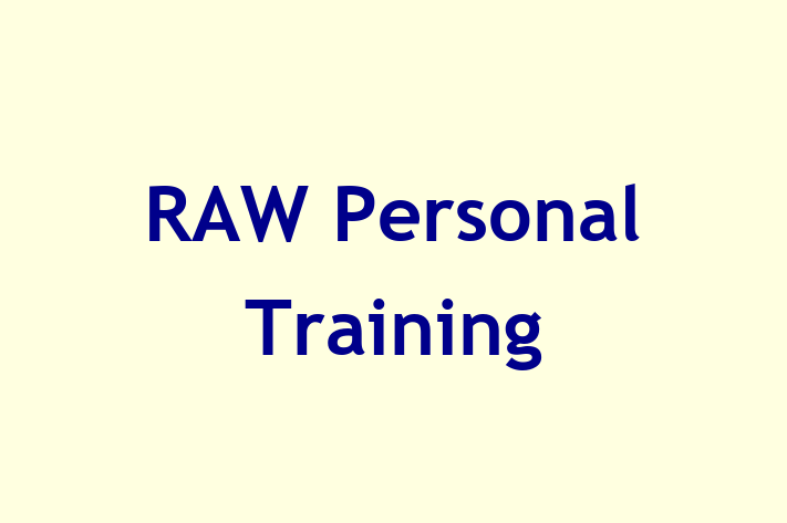 RAW Personal Training