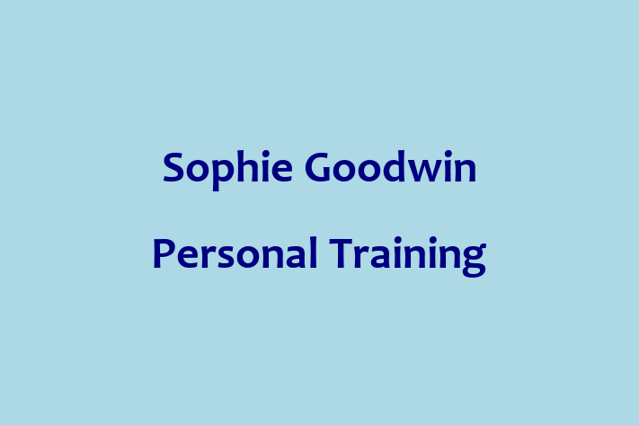 Sophie Goodwin Personal Training