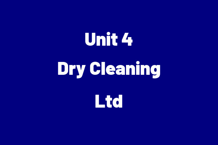 Unit 4 Dry Cleaning Ltd