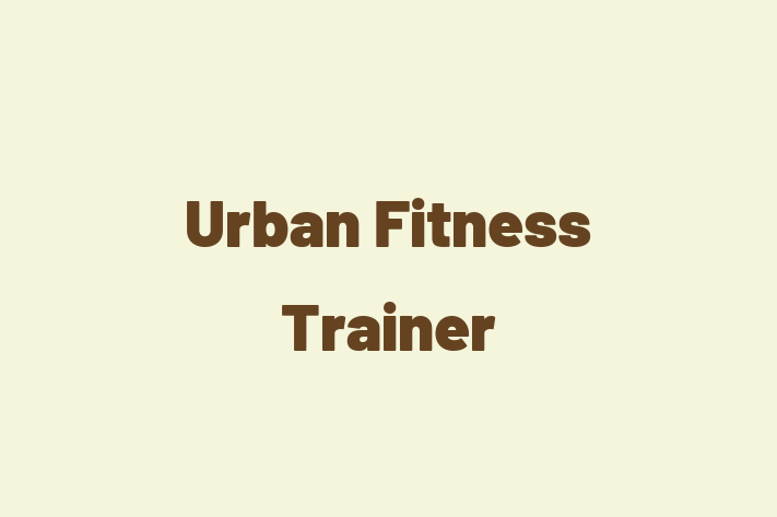 Urban Fitness Trainer