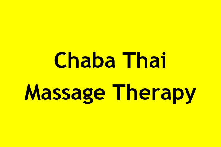 Chaba Thai Massage Therapy