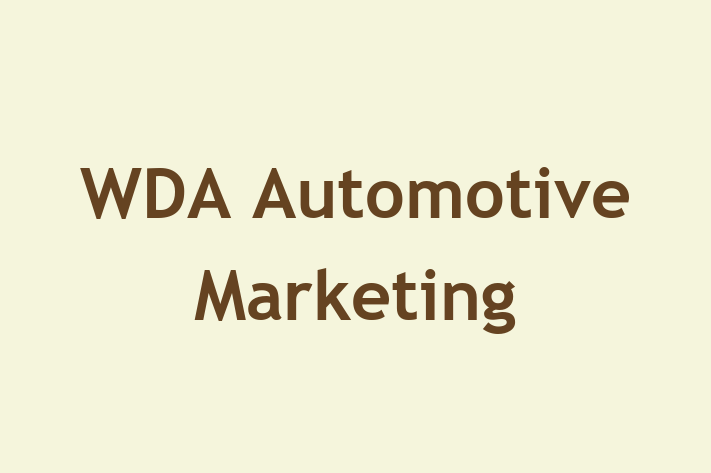 WDA Automotive Marketing