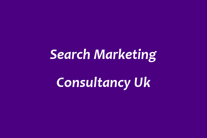 Search Marketing Consultancy Uk