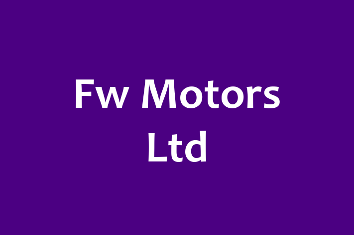 Fw Motors Ltd