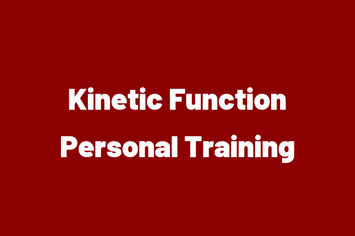 Kinetic Function   Personal Training