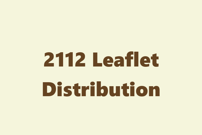 2112 Leaflet Distribution