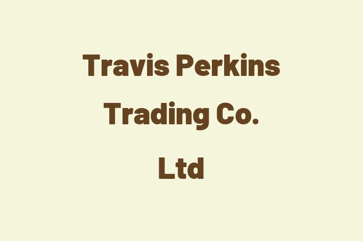 Travis Perkins Trading Co  Ltd