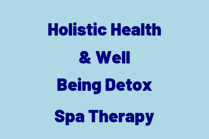 Holistic Health & Well Being Detox Spa Therapy