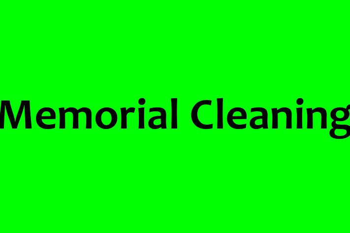 Memorial Cleaning