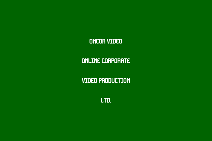 Oncor Video   Online Corporate Video Production Ltd 